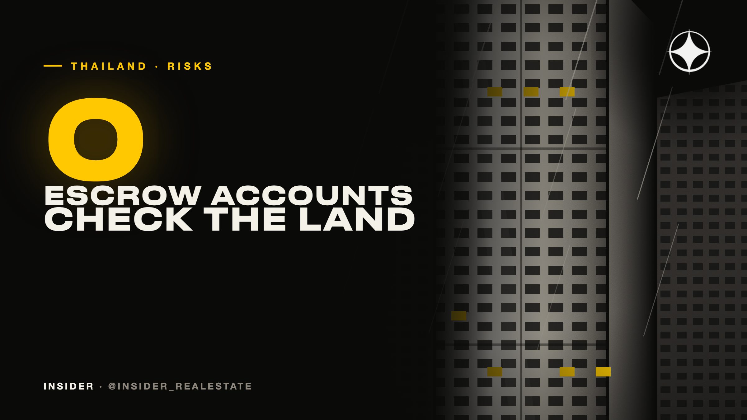 Thailand has no escrow accounts: what happens if a developer goes bankrupt and how to check the land