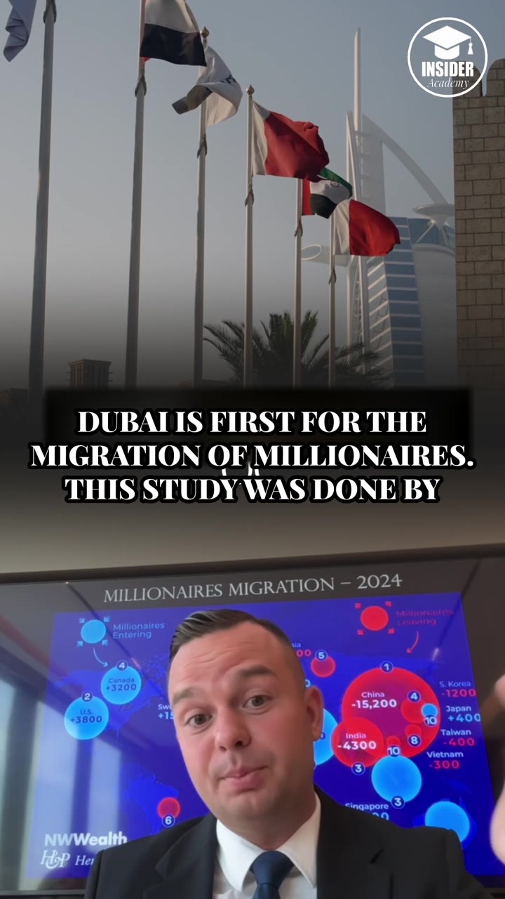 Why Dubai Leads the World in Millionaire Migration